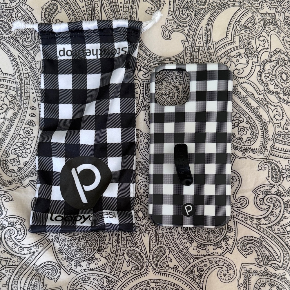 Loopy Case Checkered Phone Case